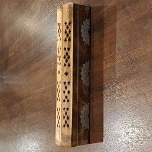 Incense Wooden Box/ Green Tea Mandala Box